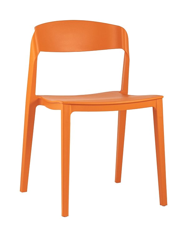 Стул Moris пластик оранжевый Stool Group