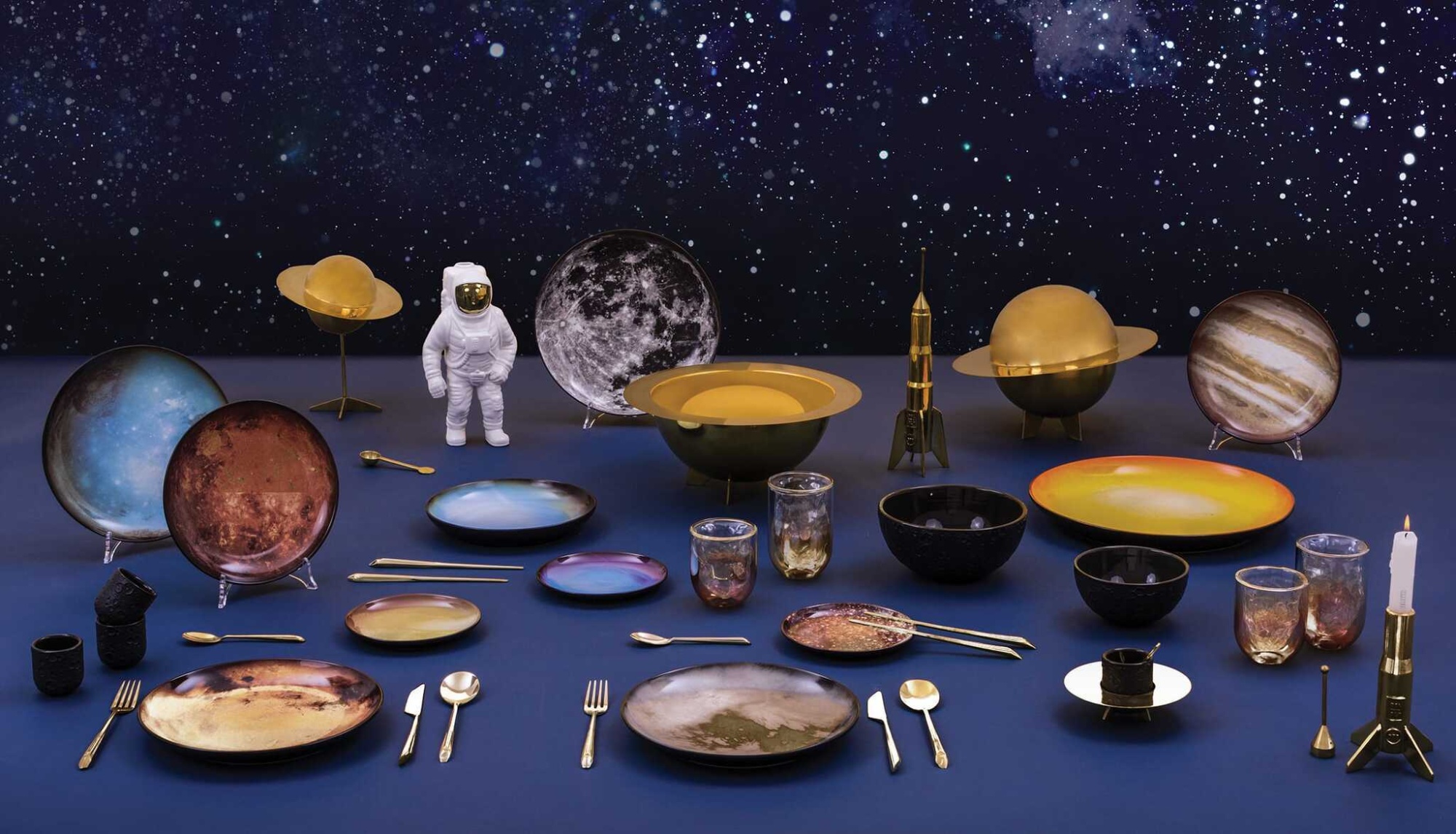 Тарелка Seletti Cosmic Diner Titian 10826