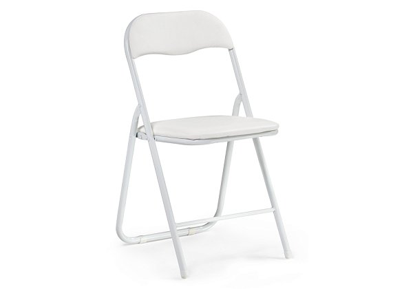 Стул Woodville Fold 1 складной white / white 15478