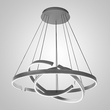 Подвесная люстра VEIKKO D65+45+85 Chrome by ImperiumLoft