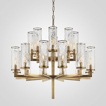 Подвесная люстра K&amp;W LIAISON TWO-TIER CHANDELIER 18 K&amp;W by ImperiumLoft
