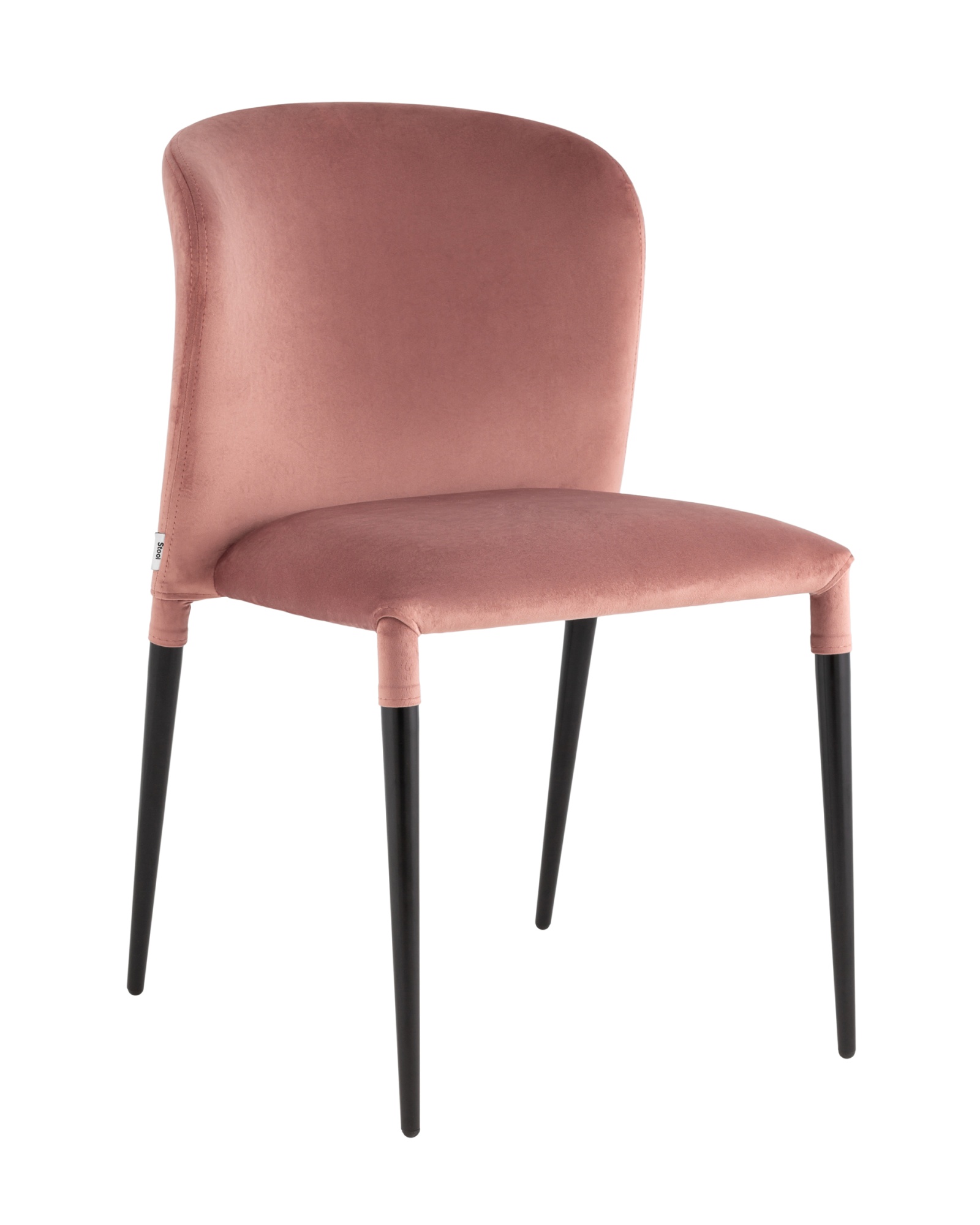 Стул Лори велюр пыльно-розовый Stool Group