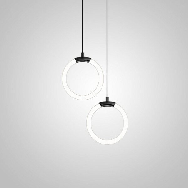 Подвесной светильник NILS DUO D20 Black by ImperiumLoft