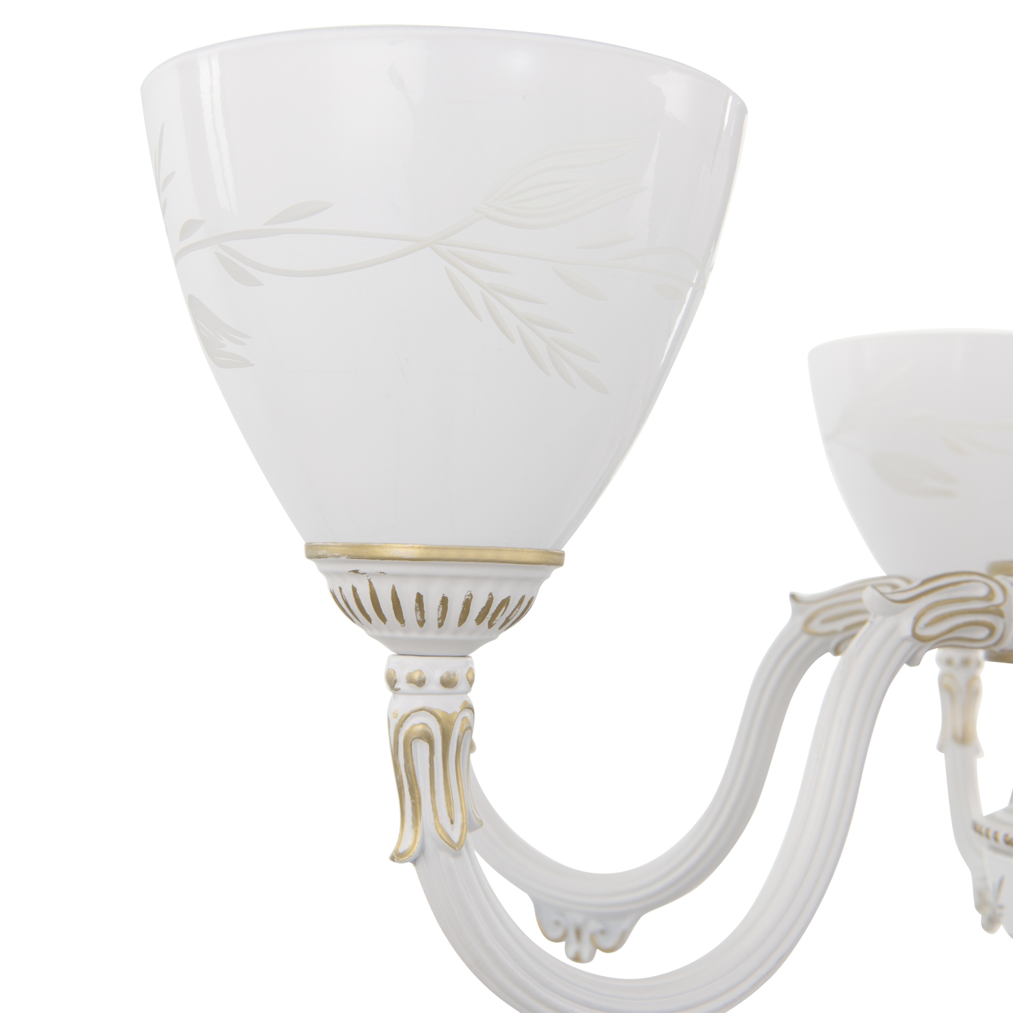 Люстра с плафонами 341837/6 WT+G Arte Milano