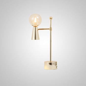 Настольная лампа ABELINA TAB Gold Amber by ImperiumLoft