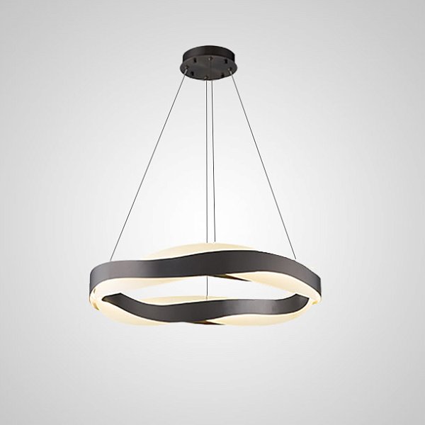 Подвесная люстра MALIKA D80 Black by ImperiumLoft