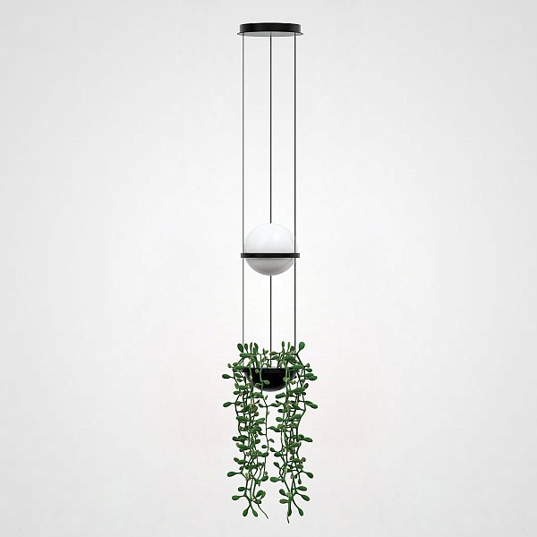 Подвесной Светильник Palma Wall Lamp Шар + Вазон By Imperiumloft