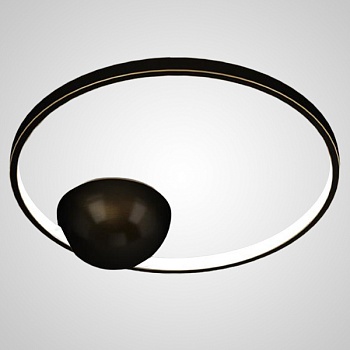 Потолочный светильник DORCAS L52.5 Brass Black by ImperiumLoft