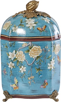 Ваза с крышкой Glasar B697C/HGD2135