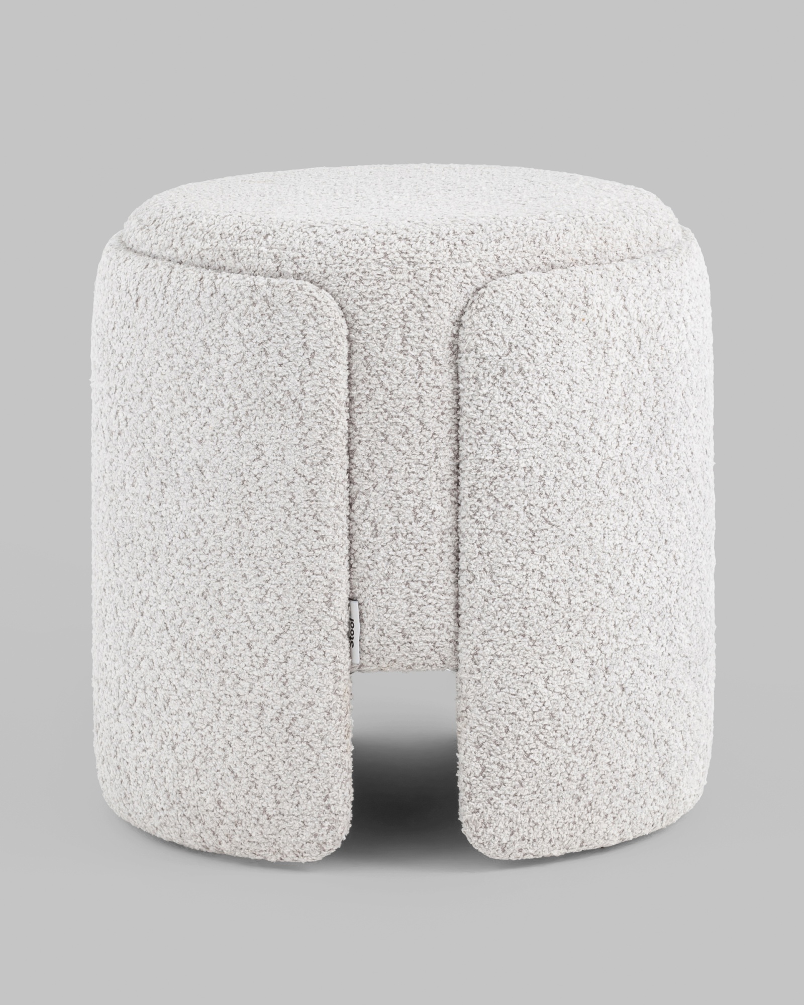 Пуф Taks букле светло-серый Stool Group