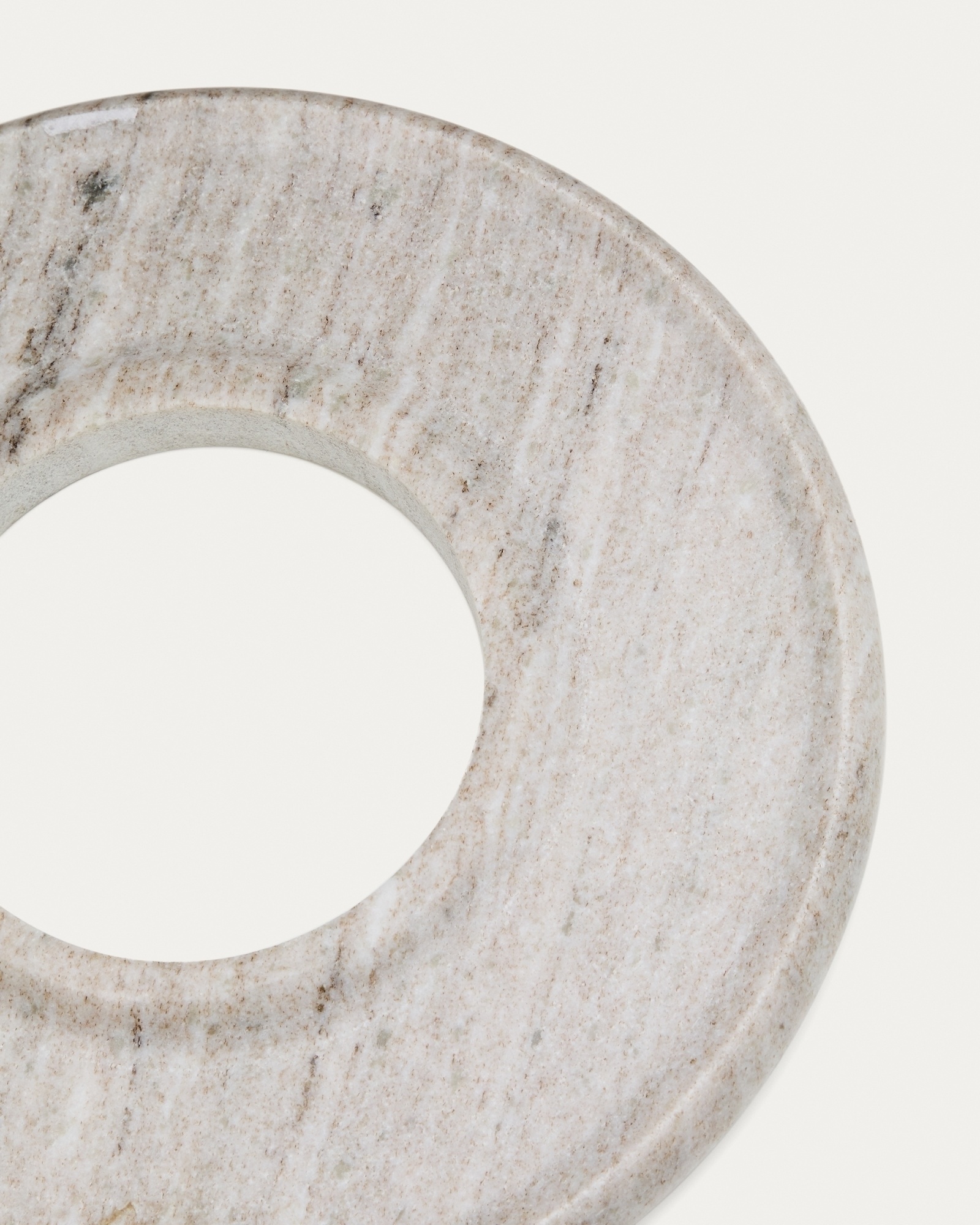 Поднос из бежевого мрамора Morel La Forma (ex Julia Grup)