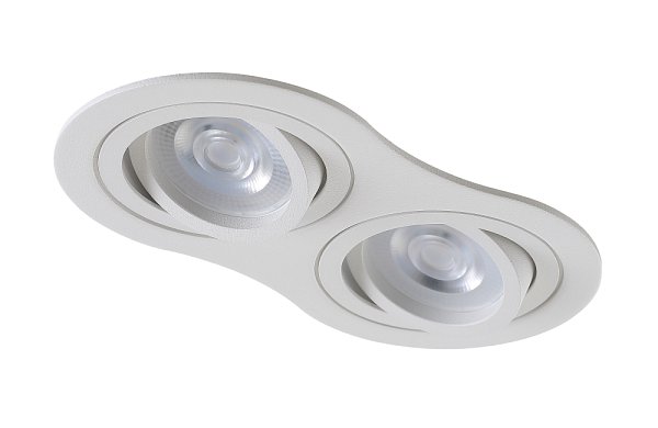 Светильник встроенный Crystal Lux CLT 001C2 WH