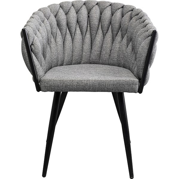 Стул с подлоктниками Dean Grey KARE 87991