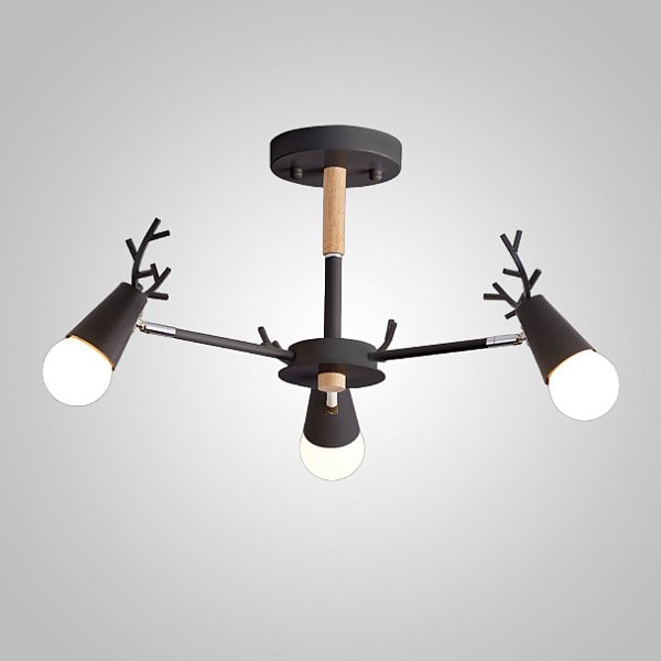 Подвесная люстра DEERCH D46 Black by ImperiumLoft