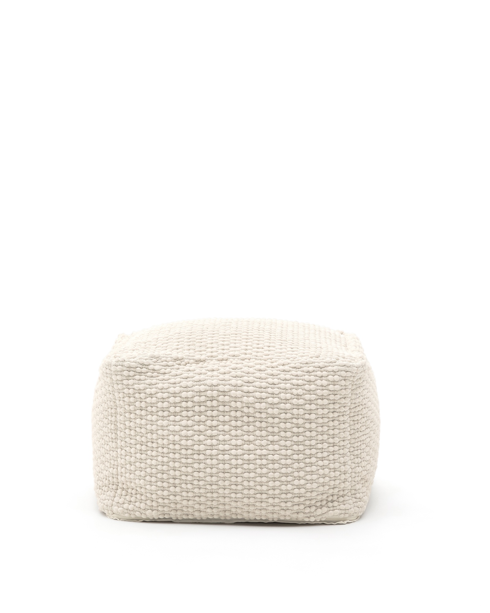 Пуф Mascarell хлопок и полиэстер белый 60 x 60 см La Forma (ex Julia Grup)