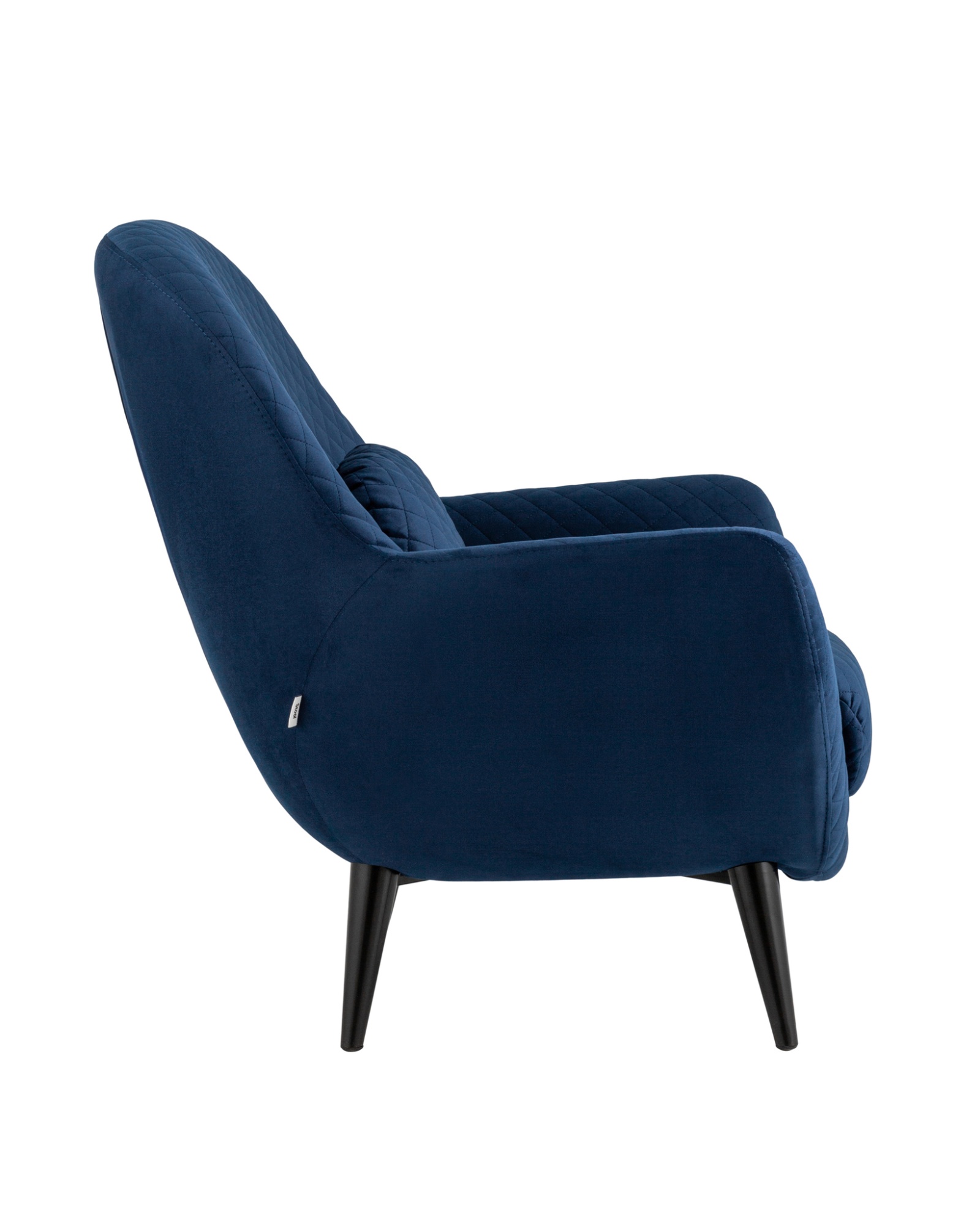 Кресло Карл велюр тёмно-синий Stool Group