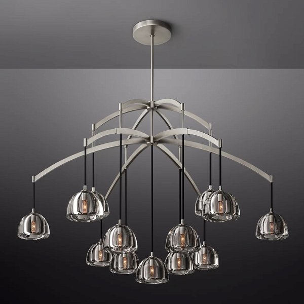 Подвесная люстра Future D152 Nickel by ImperiumLoft