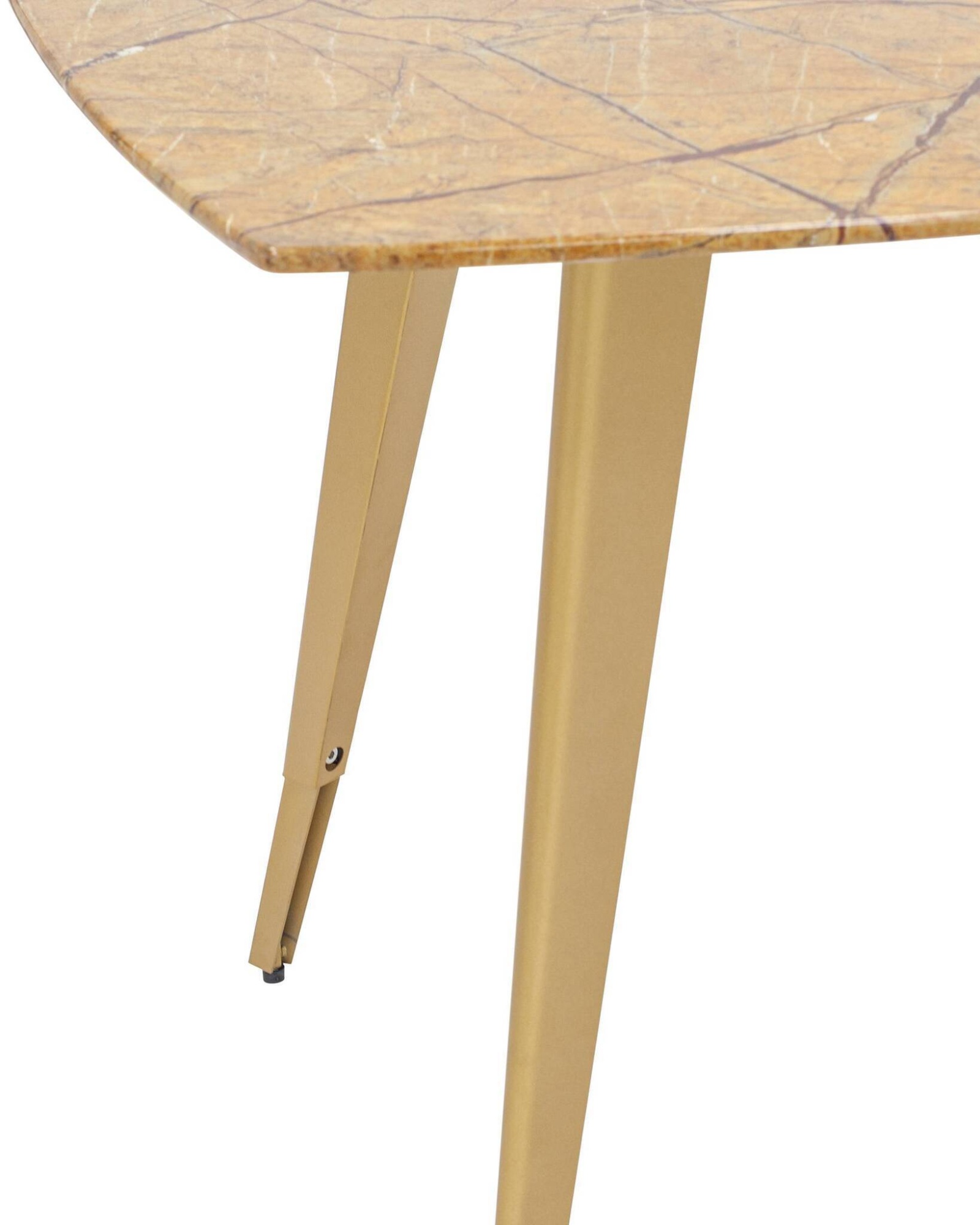 Стол обеденный Ричмонд 100*100 охра стеклянный Stool Group