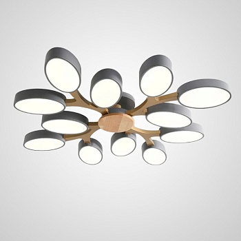 Потолочная люстра INGALIS L114 Gray by ImperiumLoft