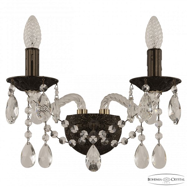 Бра хрустальные AL16313B/2/141 PD Bohemia Ivele Crystal