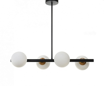 Потолочная люстра Lumina Deco LDP 7001-4 BK+MD