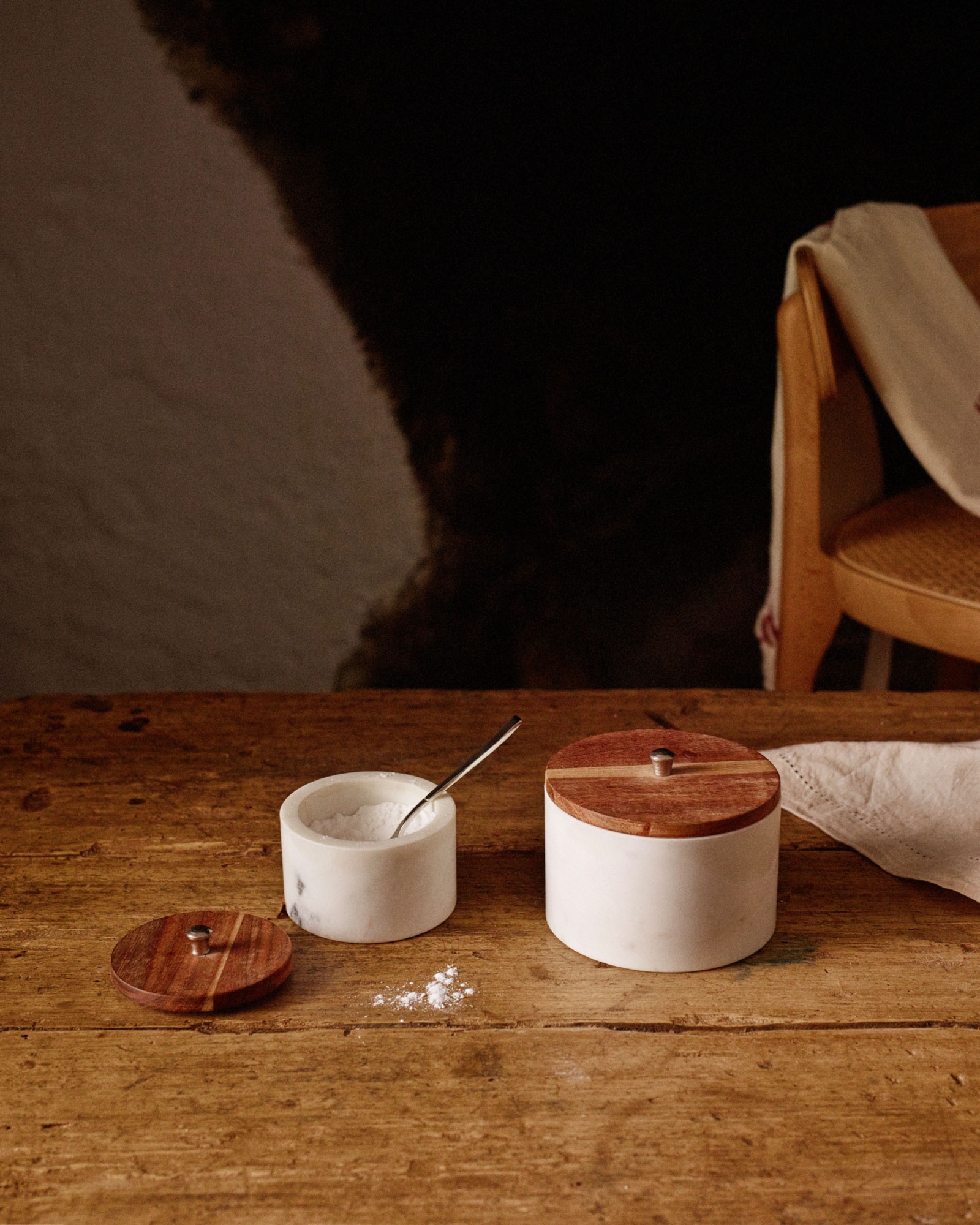 Karla контейнер для ванной комнаты белый большой La Forma (ex Julia Grup)