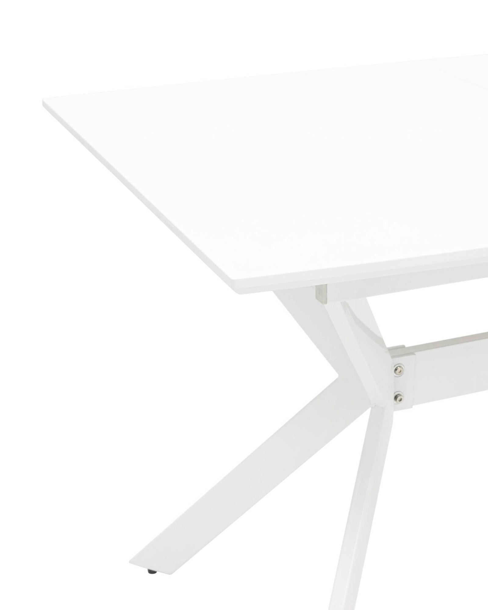 Стол обеденный Орландо раскладной 120-160*80 белый Stool Group