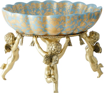 Чаша на ангелах Glasar 31G1895/D472C/NB4199