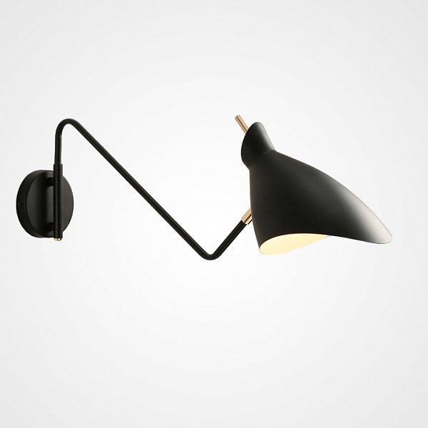 Настенный светильник HANNOVER L70 Black by ImperiumLoft