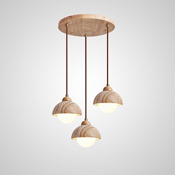 Подвесной светильник JAMTE COMBO B L3 Диск by ImperiumLoft