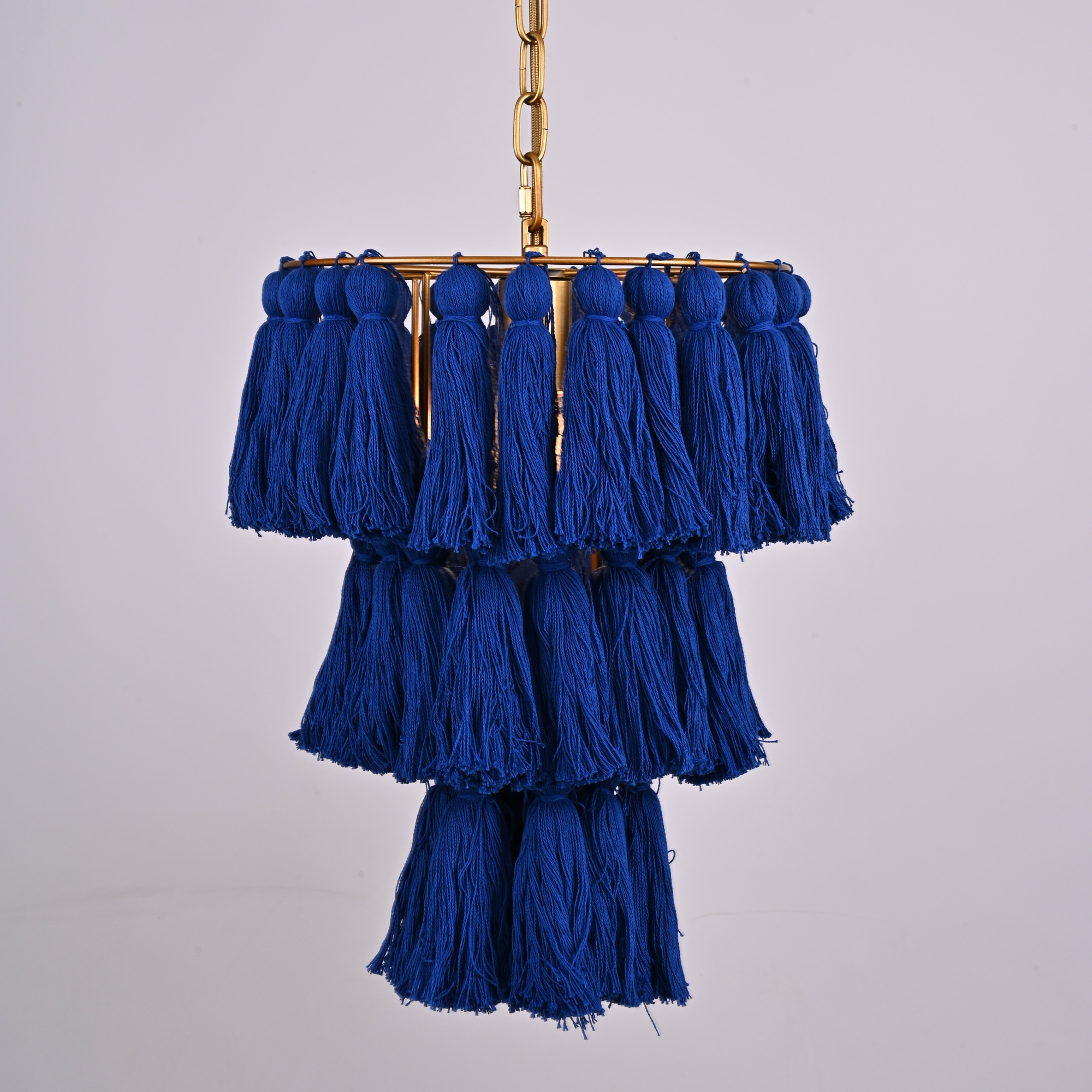 Подвесной светильник TASSEL Синий Градиент by ImperiumLoft