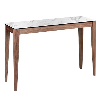 Консоль 315-X / 3082 из орехового дерева с керамической столешницей Angel Cerda