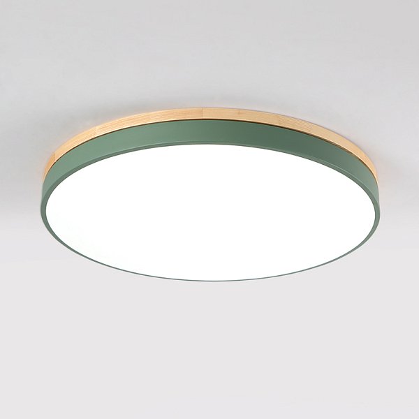 Потолочный светильник DISC D D40 Green by ImperiumLoft