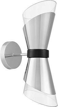 Бра Lumina Deco LDW 7013-2 CHR+PR