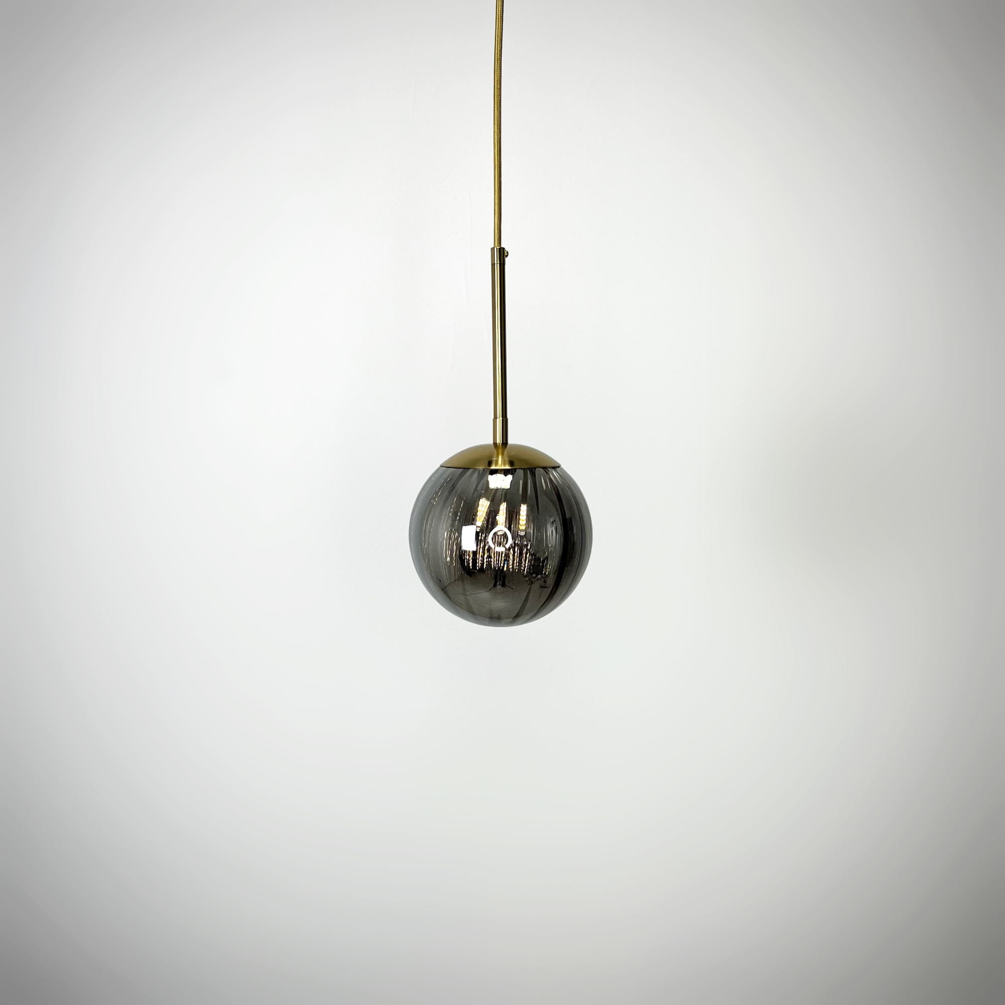 Подвесной светильник ASKA D150 Gray by ImperiumLoft