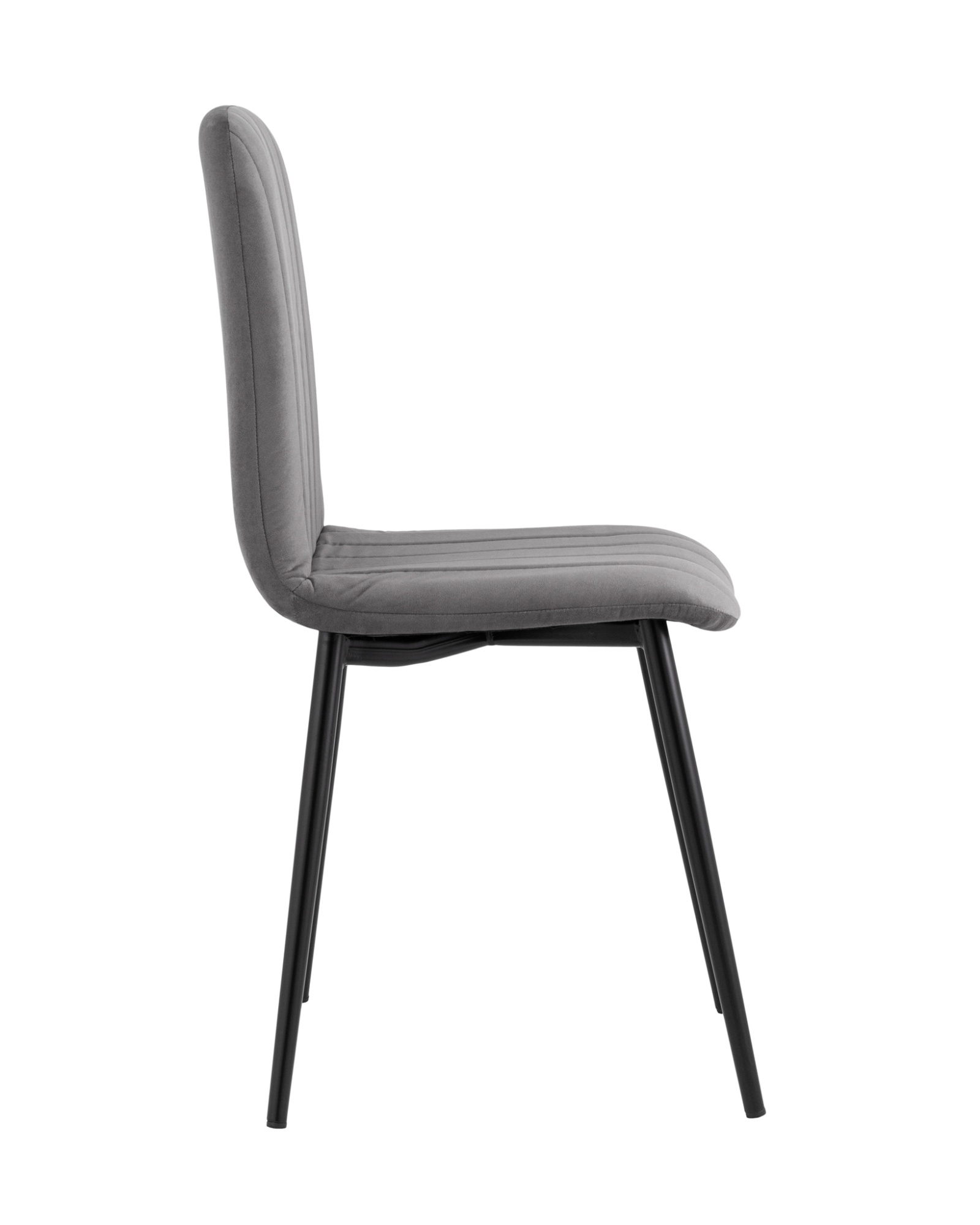 Стул Easy велюр темно-серый Stool Group