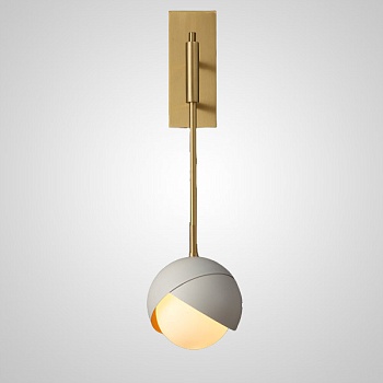 Настенный светильник FLORIS WALL B Bronze White by ImperiumLoft