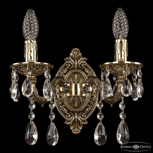 Бра бронзовые 7025B1/2/125 A GB Bohemia Ivele Crystal