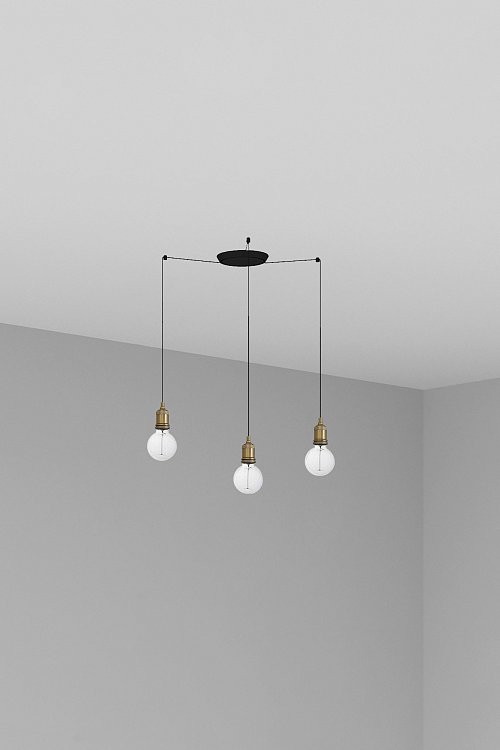 Люстра Art 3L состаренное золото Faro