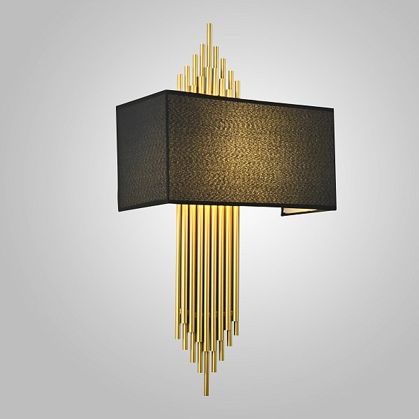 Бра Sohne Cg 90-0009 Fiore Black H65 W29 By Imperiumloft