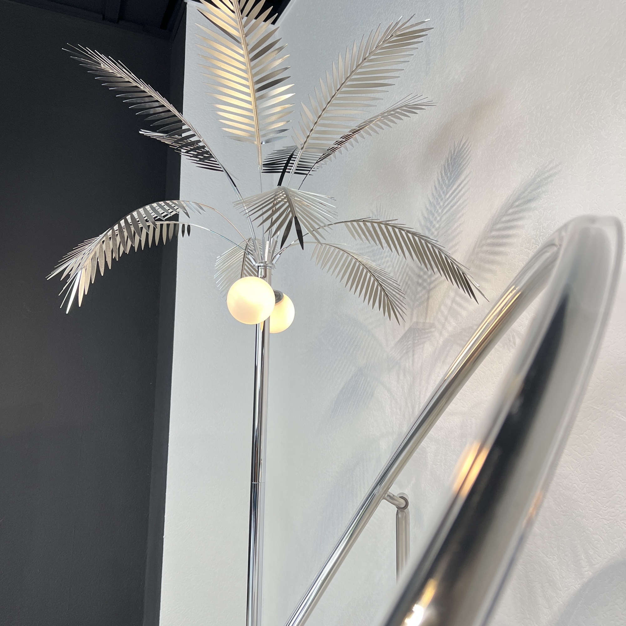 Торшер Palmyra Palm Tree Lamp Chrome By Imperiumloft