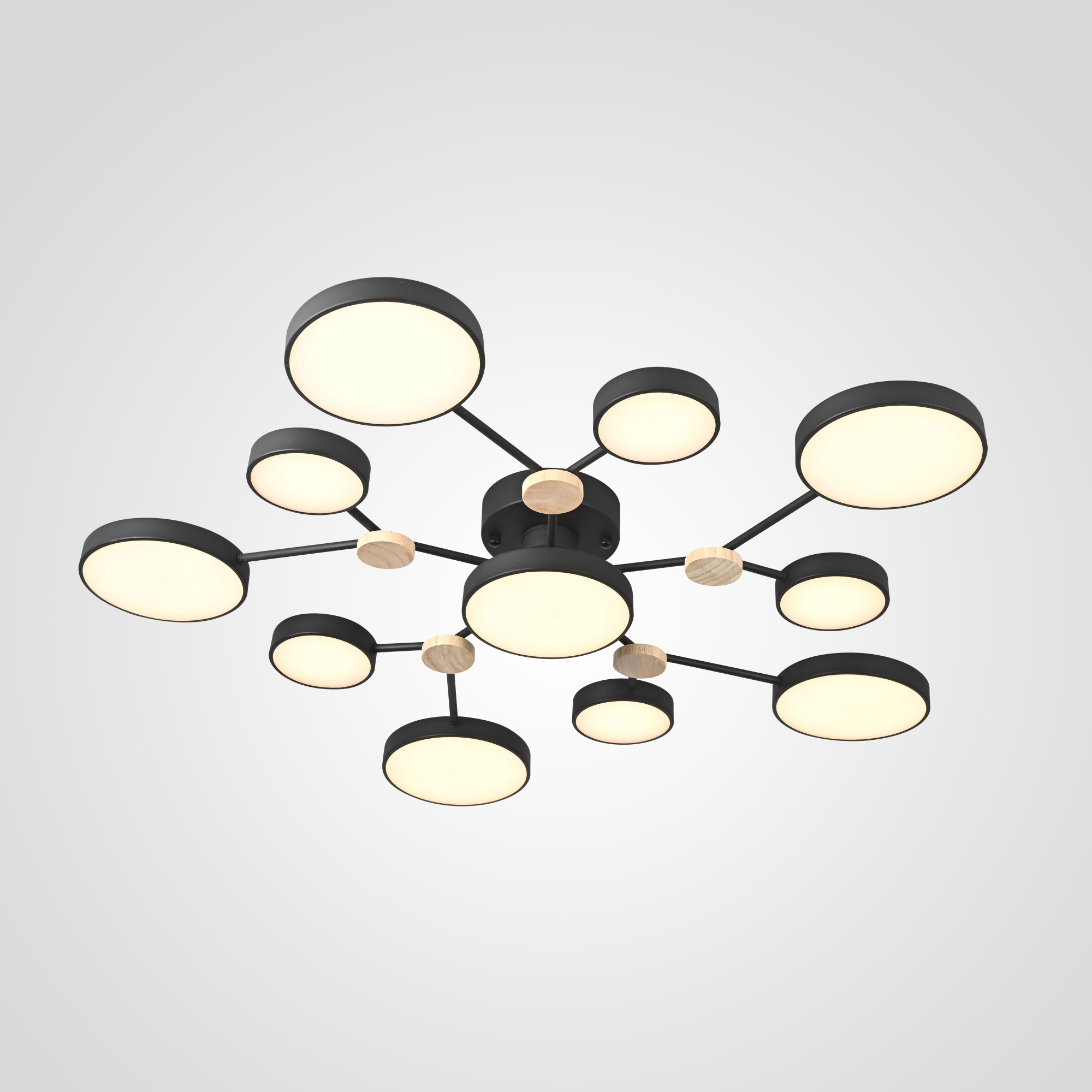 Потолочная Люстра Gamma D102 Black By Imperiumloft