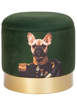 Пуф с крышкой Glasar 49-305M