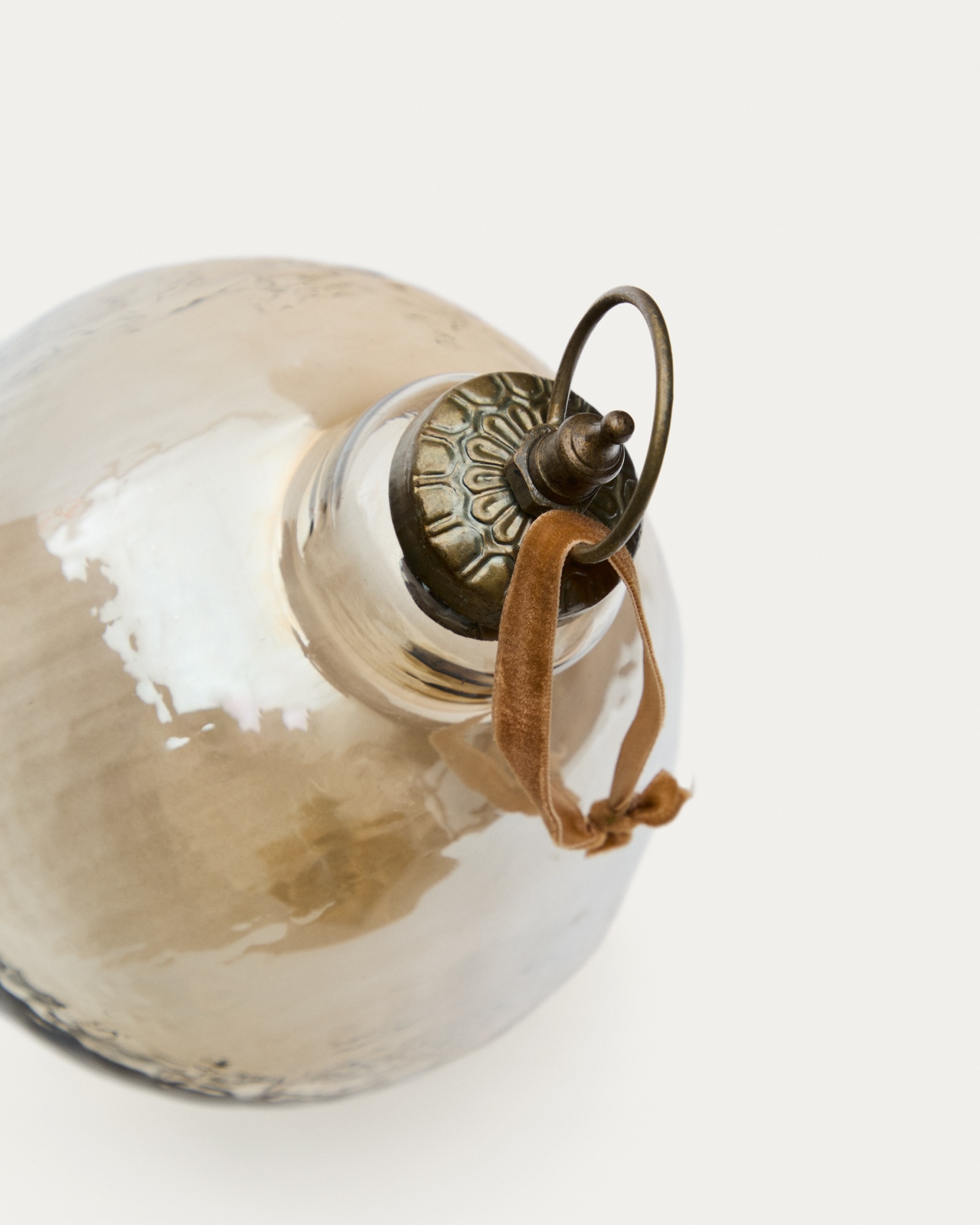 Новогодняя игрушка Piril из коричневого переработанного стекла, Ø 15 см La Forma (ex Julia Grup)