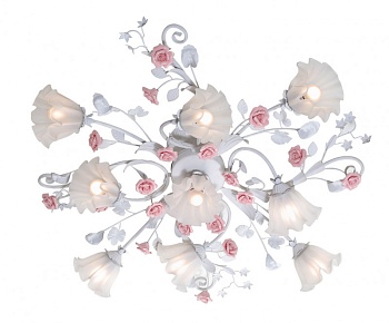 Накладная люстра Lucia Tucci Fiori di rose 109.8.1