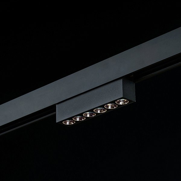 Трековый светильник линейный дарклайт Lumker SY-LINK-110-BL-6-NW