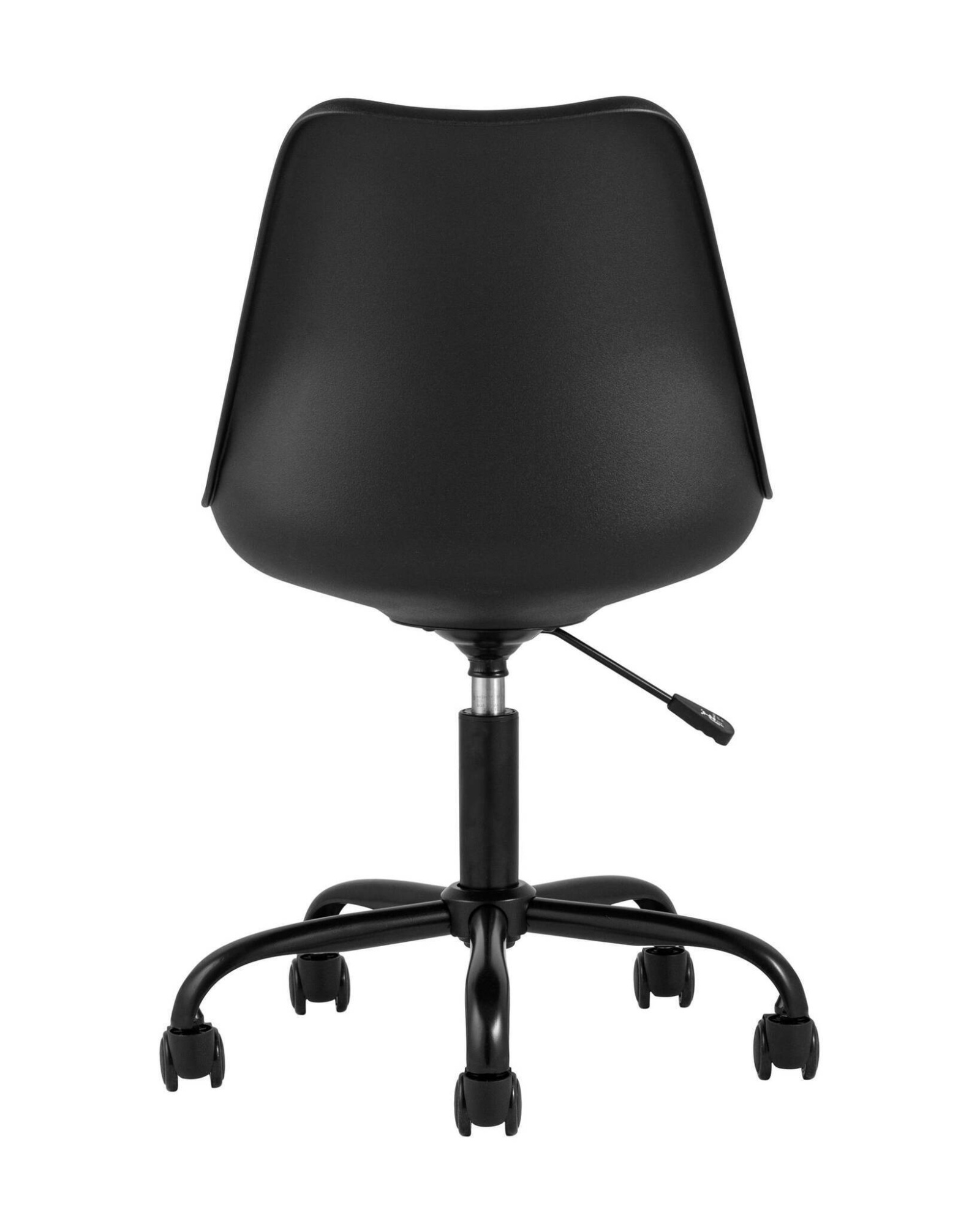 Стул офисный Blok пластиковый черный Stool Group