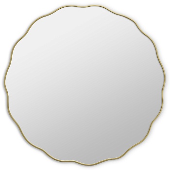 Fancy M Gold Зеркало в тонкой раме Smal Art-Zerkalo SM192GL