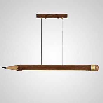 Подвесной светильник SWAN L90 Dark Wood by ImperiumLoft