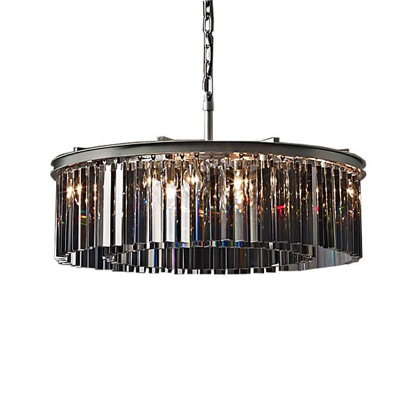 Люстра Delight Collection Odeon 8R gold/smoky